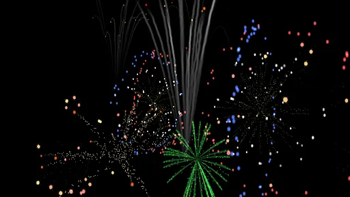 WBI Sensory Fireworks screenshot
