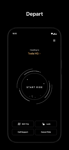 Tesla Robotaxi screenshot
