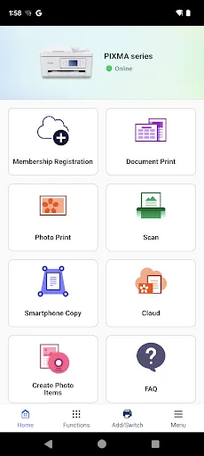 Canon PRINT screenshot