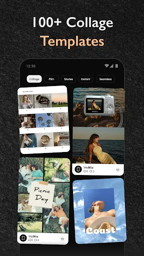 Scroll & Collage Maker: InsMix screenshot