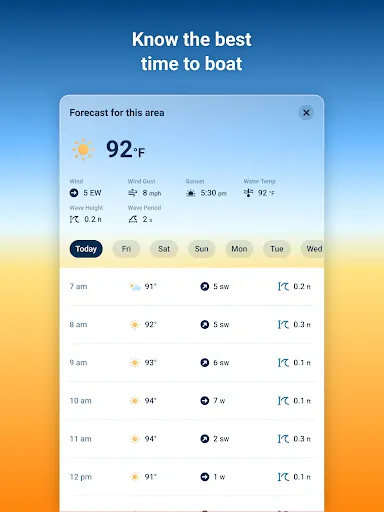 Wavve Boating: Marine Boat GPS screenshot