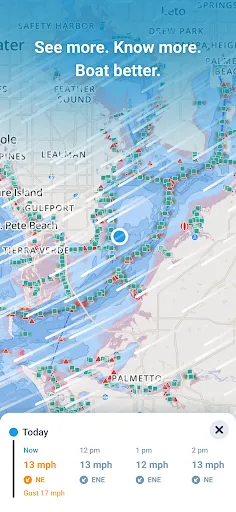 Wavve Boating: Marine Boat GPS screenshot