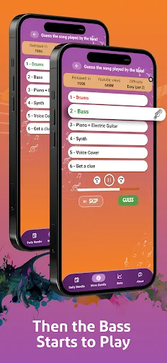 Bandle - Guess the song screenshot