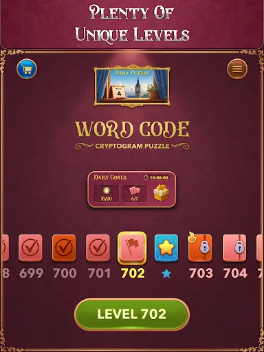 Word Code - Cryptogram Puzzle screenshot