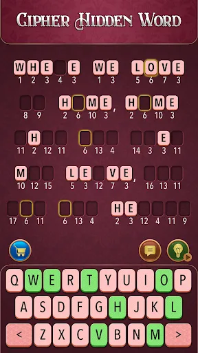 Word Code - Cryptogram Puzzle screenshot