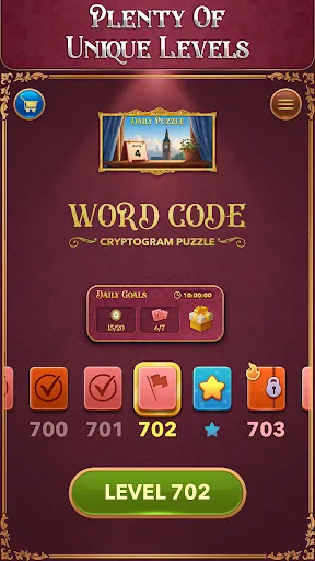 Word Code - Cryptogram Puzzle screenshot