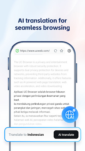 UC Browser-Safe, Fast, Private screenshot