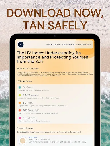 Sun Tracker: UV Index & Tan screenshot