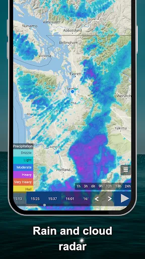 Weather forecast & live radar screenshot