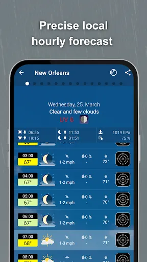 Weather forecast & live radar screenshot