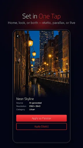 Etheme: Parallax 4K Wallpapers screenshot