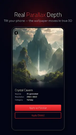 Etheme: Parallax 4K Wallpapers screenshot