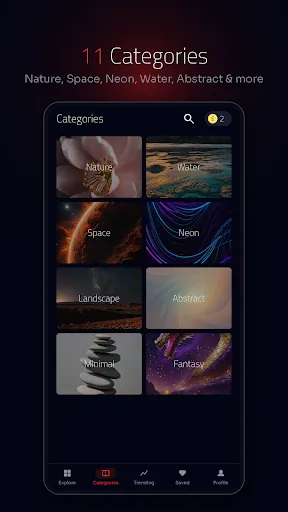 Etheme: Parallax 4K Wallpapers screenshot