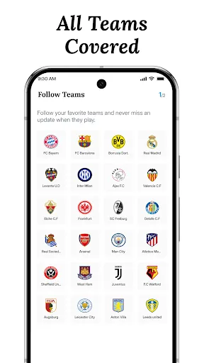 Soccer Live Score Highlights screenshot