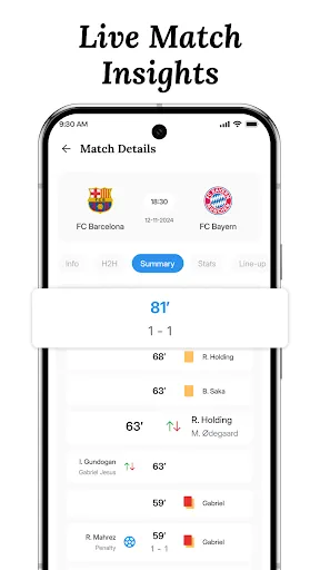 Soccer Live Score Highlights screenshot
