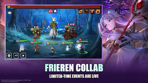 Summoners War X Frieren screenshot