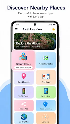 Live Earth Maps Satellite View screenshot