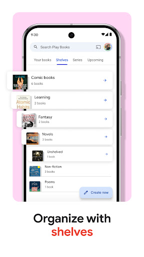 Google Play Books & Audiobooks screenshot