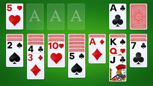 Solitaire screenshot