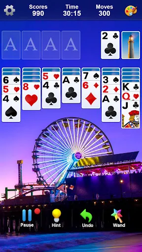 Solitaire screenshot