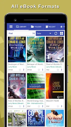 EPUB Reader for all books screenshot