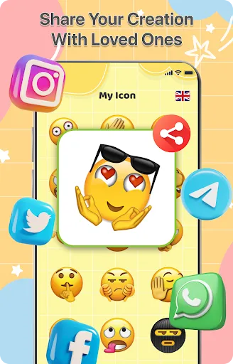 DIY Emoji: Funny Emoji Maker screenshot