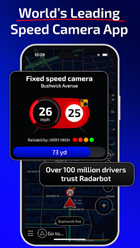 Radarbot: Radar Detector, GPS screenshot