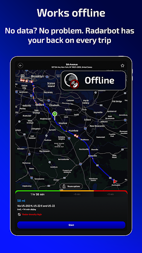 Radarbot: Radar Detector, GPS screenshot