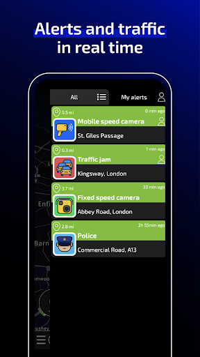 Radarbot: Radar Detector, GPS screenshot