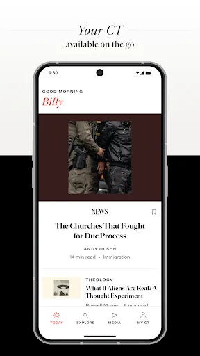 Christianity Today screenshot
