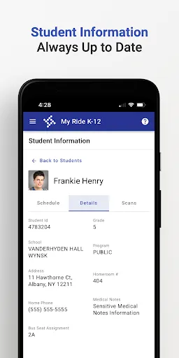 My Ride K-12 screenshot
