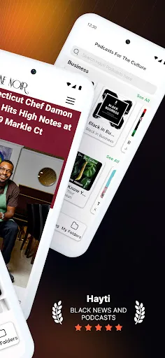 Hayti: Black News and Podcasts screenshot