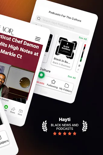 Hayti: Black News and Podcasts screenshot