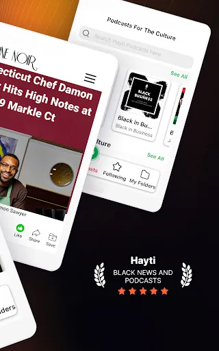 Hayti: Black News and Podcasts screenshot