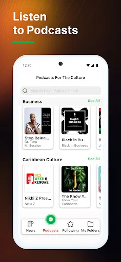 Hayti: Black News and Podcasts screenshot