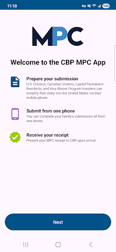 Mobile Passport Control screenshot