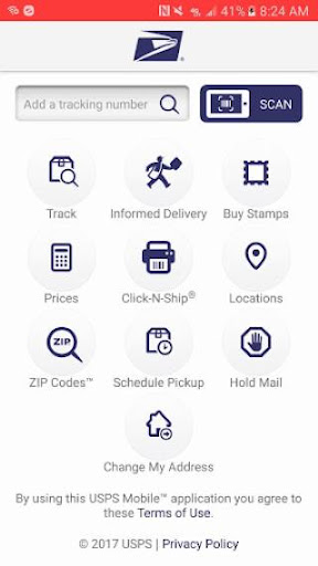 USPS MOBILE® screenshot
