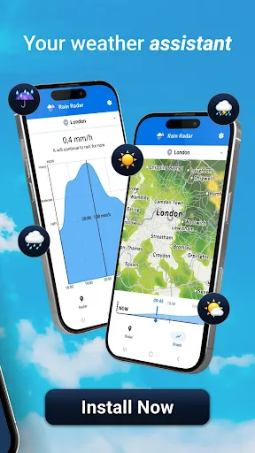Weather & Rain Radar Forecast screenshot