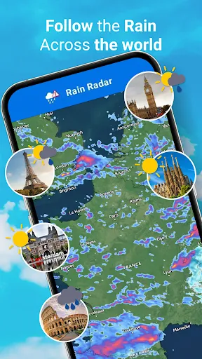 Weather & Rain Radar Forecast screenshot