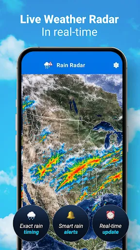 Weather & Rain Radar Forecast screenshot
