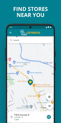Yesway & Allsup’s Rewards screenshot