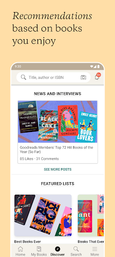Goodreads: Book Tracker & More screenshot