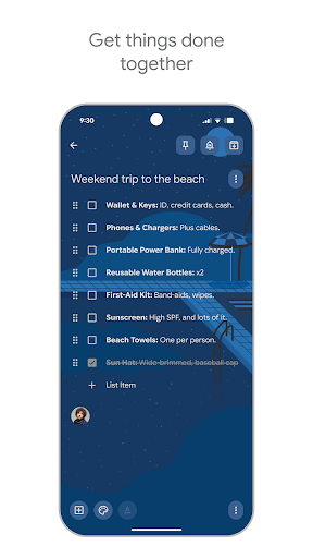 Google Keep - Notes and lists screenshot