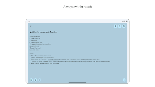 Google Keep - Notes and lists screenshot