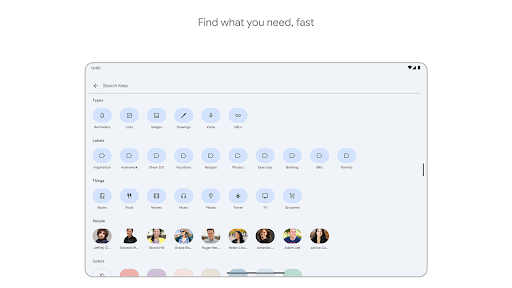 Google Keep - Notes and lists screenshot