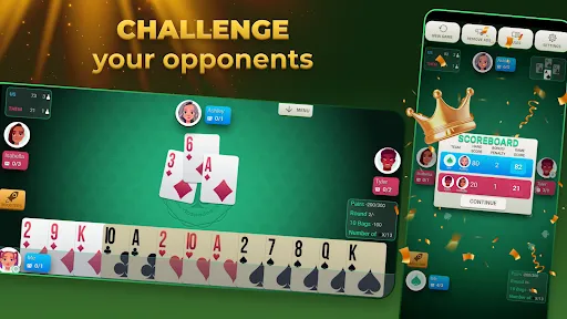Spades Offline - Card Game screenshot
