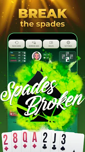 Spades Offline - Card Game screenshot