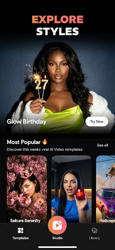 AI Video Generator - Pixaflow screenshot