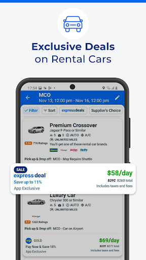 Priceline: Hotel, Flight & Car screenshot