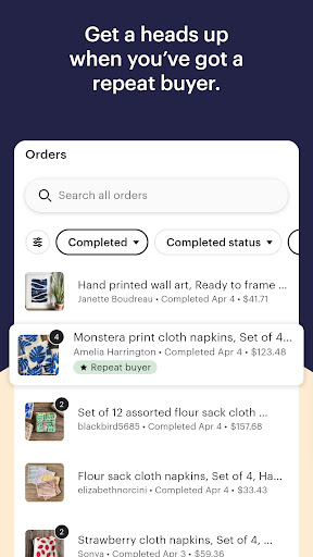 Etsy Seller: Manage Your Shop screenshot